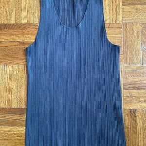 Issey Miyake Pleats Please Sleeveless Top